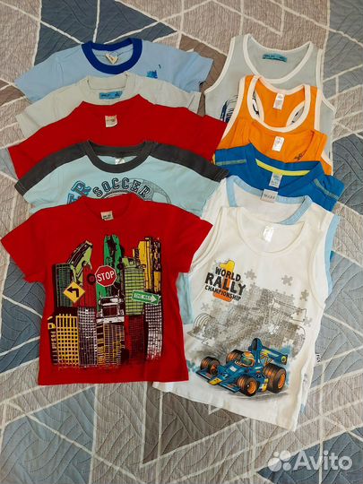 Вещи пакетом для мальчика 3-4года, р.98-104