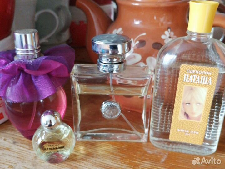 Флаконы, пузырьки, бутылочки, коробки парфюмерные