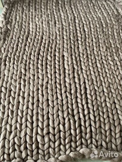 Плед из шерсти мериноса 130х170
