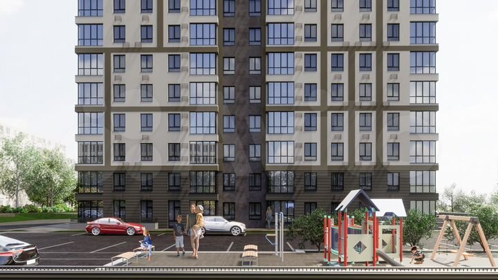 Квартира-студия, 26,2 м², 17/17 эт.