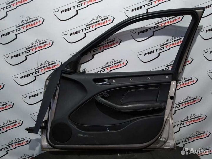 Дверь BMW 3-series E46 передняя правая серый S3376