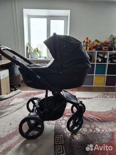 Коляска 2 в 1 эко кожа