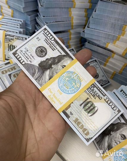 2 млн долларов нового образца (премиум реквизит)