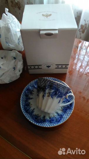 Чайная пара фарфор ифз