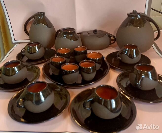 Кофейно-ликёрный сервиз, 60-е г СССР