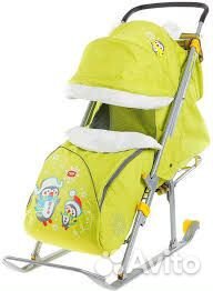 Коляска санки