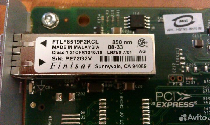 Серверная сетевая плата - HP (395864-001)