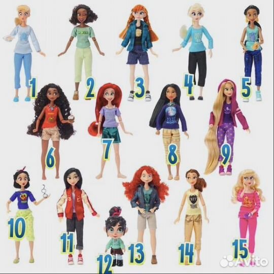 Куклы принцессы disney