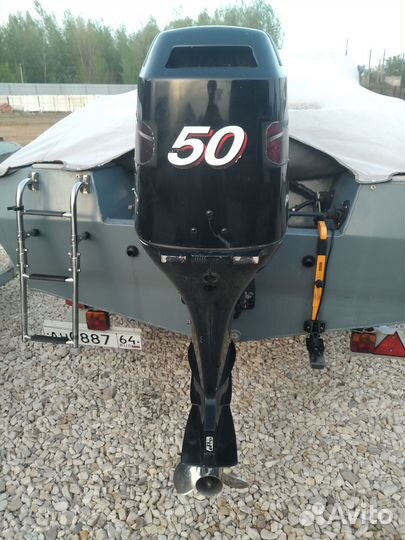 Подвесной лодочный мотор Mercury F50 efi
