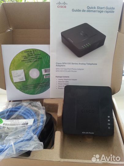 Cisco SPA 122 ATA with Router