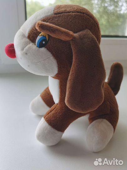 Игрушка собака мягкая