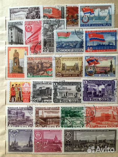 Коллекция марки СССР 1
