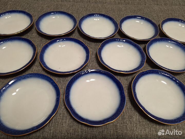Сумской фарфоровы завод блюдо тарелки фарфор СССР