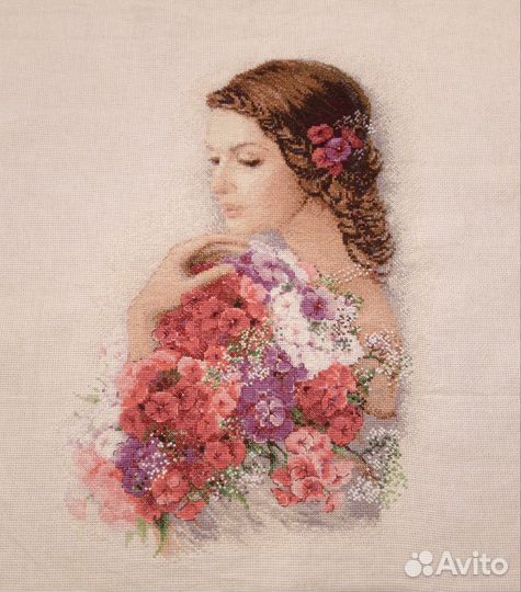 Картина Портрет Классика вышиты крестом разные