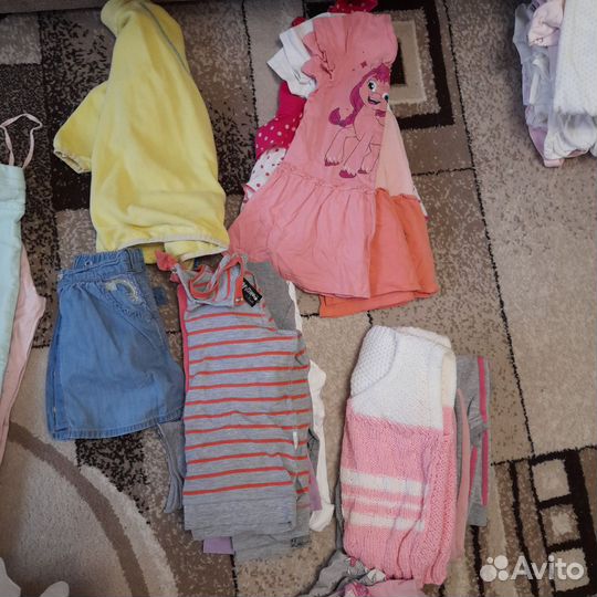 Детские вещи пакетом для девочек 2-3 года