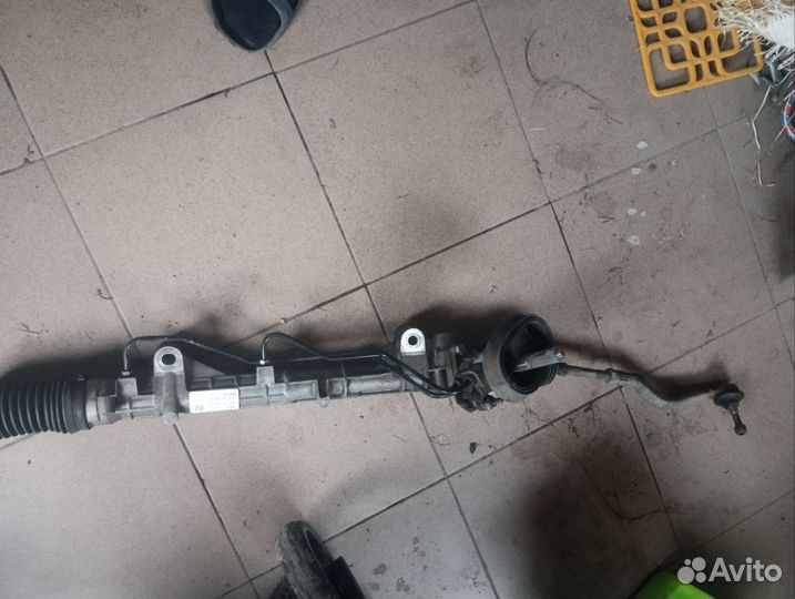 Рулевая рейка renault logan 1 с гуром