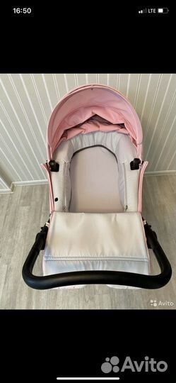 Коляска stokke trailz 3 в 1 lotus pink