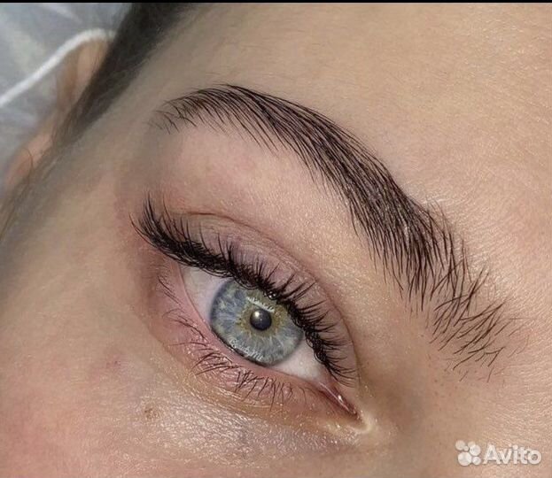 Наращивание ресниц ультратонкими ресницами