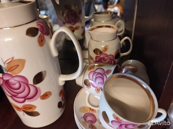 Сервиз. костяной фарфор. Артемовский фз