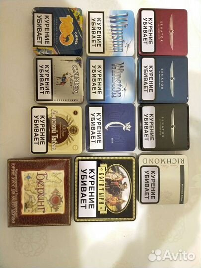 Пустые коробочки