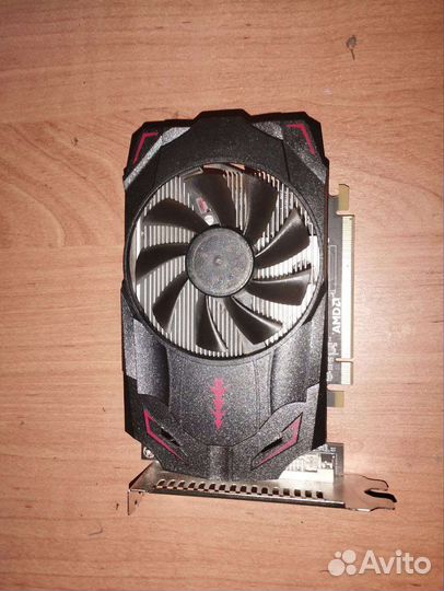 Видеокарта rx 550 4gb