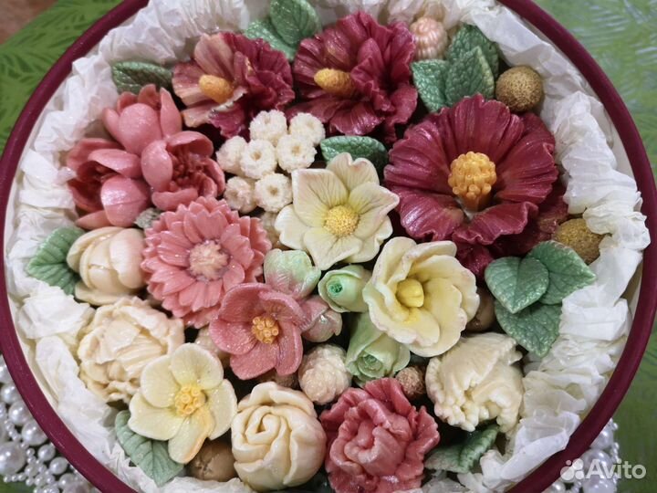 Съедобный букет. Шоколадные розы