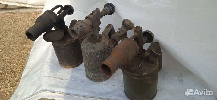 СССР. Лампы паяльные 1 литр