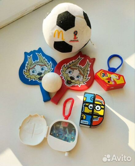 Happy meal McDonald's 2018 коллекционные игрушки