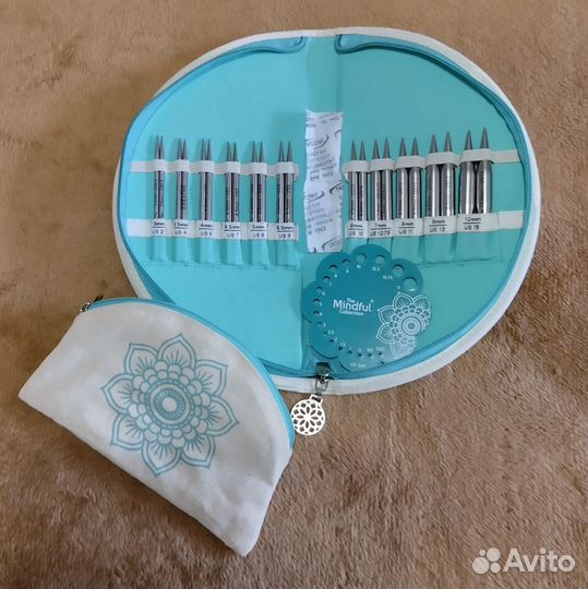 Спицы для вязания. Съемные укороченные Mindful