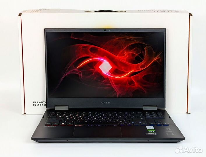 Игровой ноутбук HP omen RTX 3070 I7 16/512