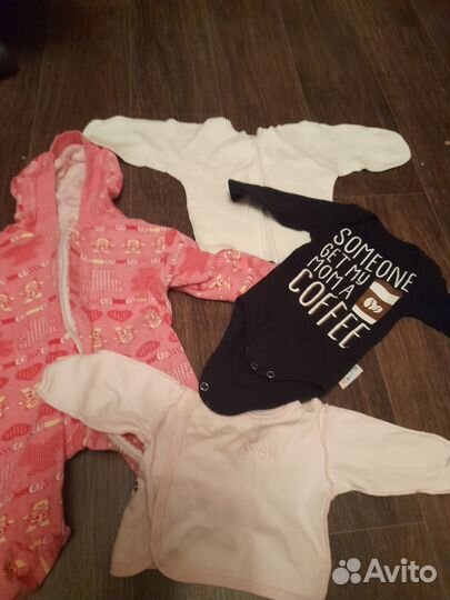 Детская одежда 0-2 месяцев