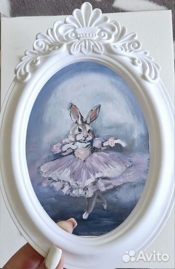 Этюд маслом, картина миниатюра