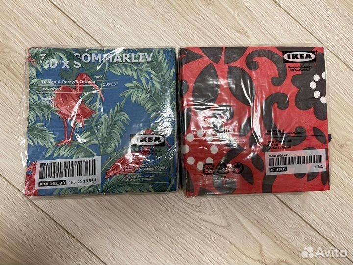 Салфетки бумажные IKEA новые