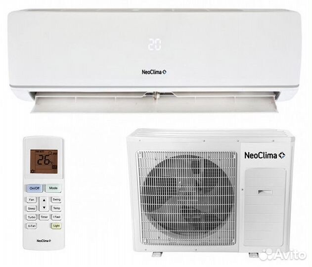 Кондиционер NeoClima до 20 кв. в Саках