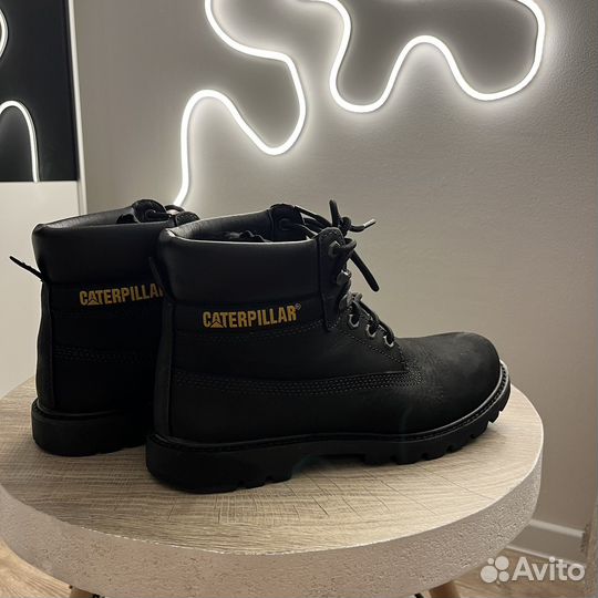 Ботинки caterpillar с мехом оригинал timberland