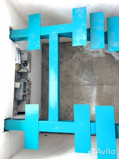 Забежная лестница с установкой