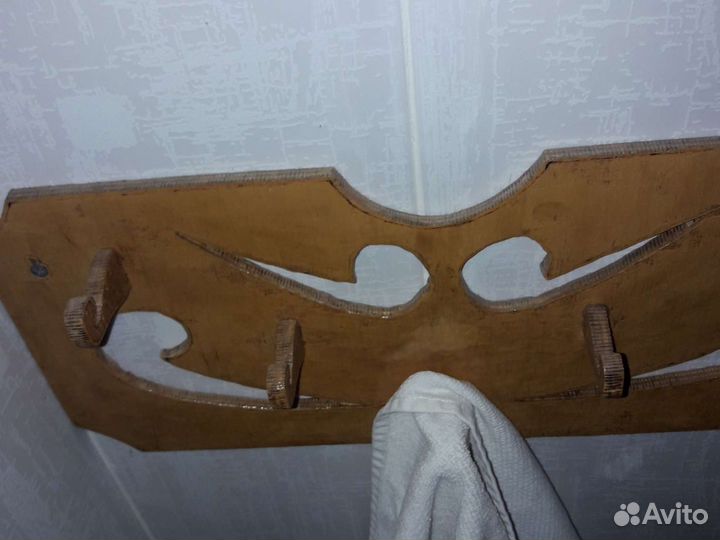 Вешалка 18х40 5крючк саун,баню,дач Достав Лен.р-ну