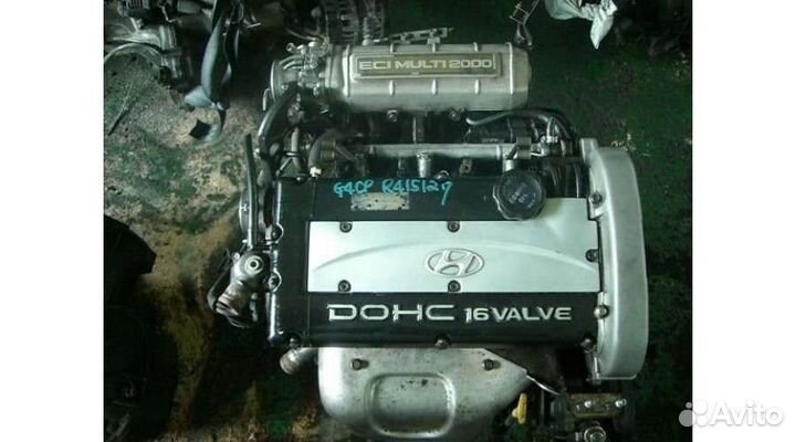 Двигатель на запчасти G4CP, гбц