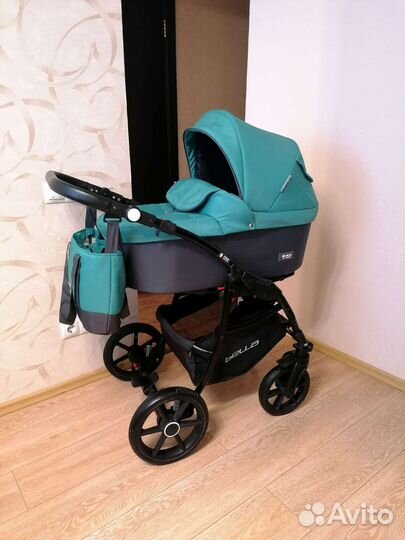 Коляска Riko Bella 3в1 Малахит