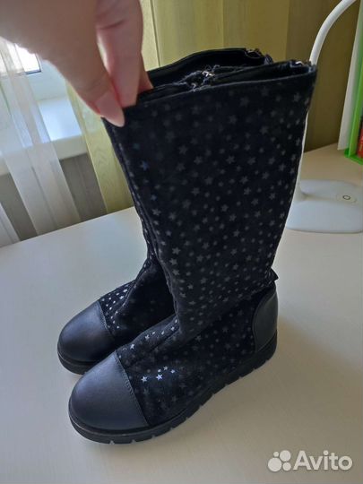Сапоги зимние для девочки