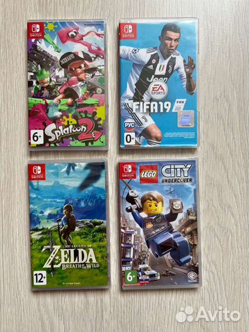 Игры для нинтендо свитч Lego City, Zelda, Fifa купить в Москве ...