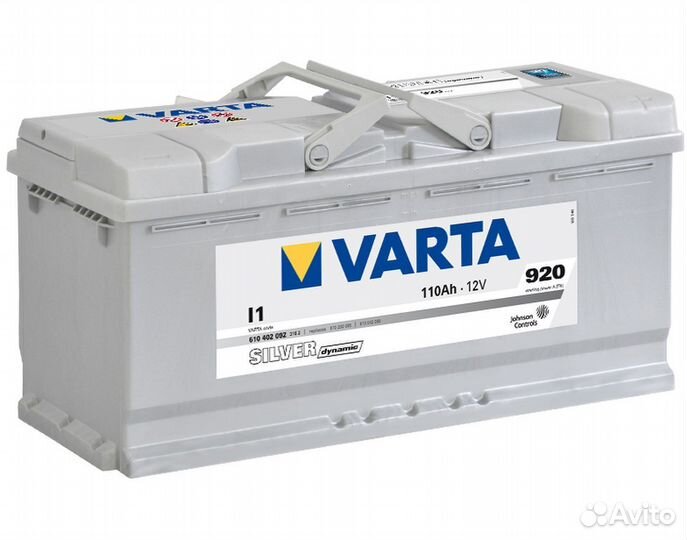 Аккумулятор varta silver dinamic 110 ah (900 en)