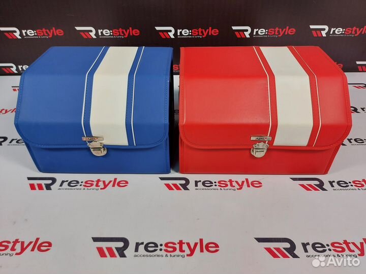 Органайзер средний сине-белый HDY