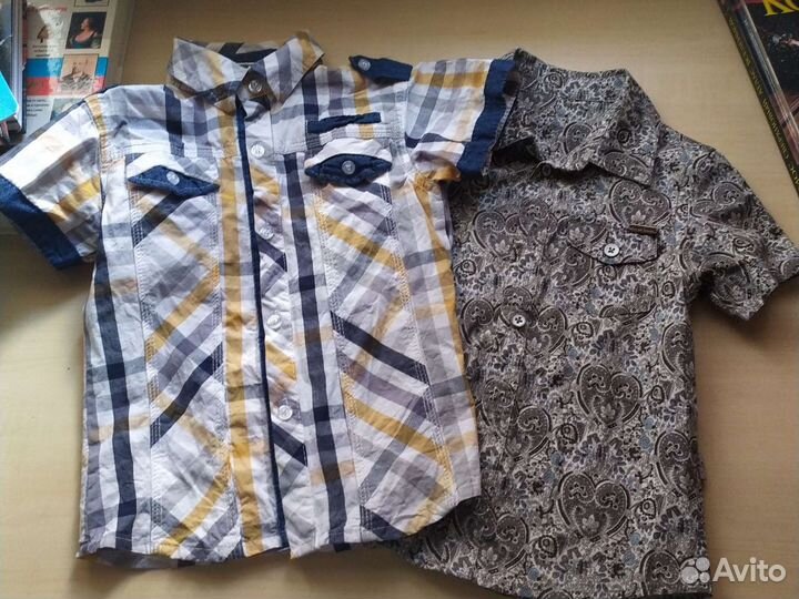 Рубашки детские рост 98-104