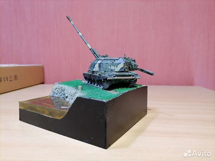 Диорама мста-С, 1/72