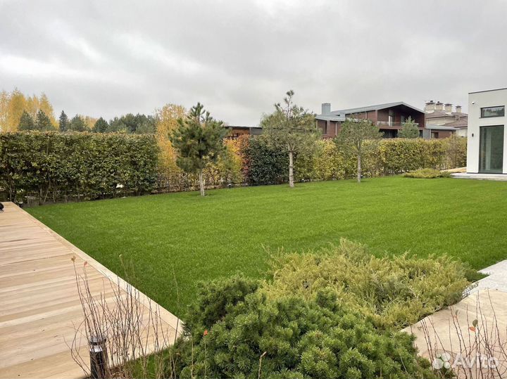 Рулонный газон. Укладка по индивидуальному заказу