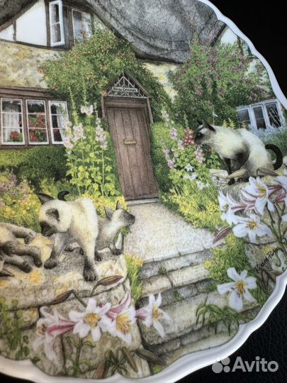 Тарелка коты Royal Albert