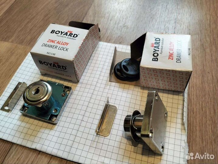 Замки мебельные стандартные
