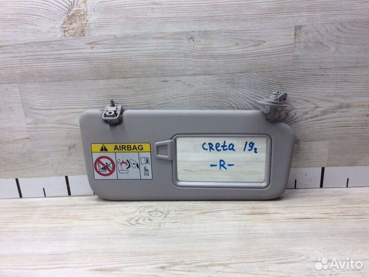 Козырек солнцезащитный (внутри) правый Hyundai