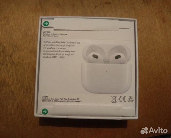 Apple AirPods 3 наушники новые третьего поколения